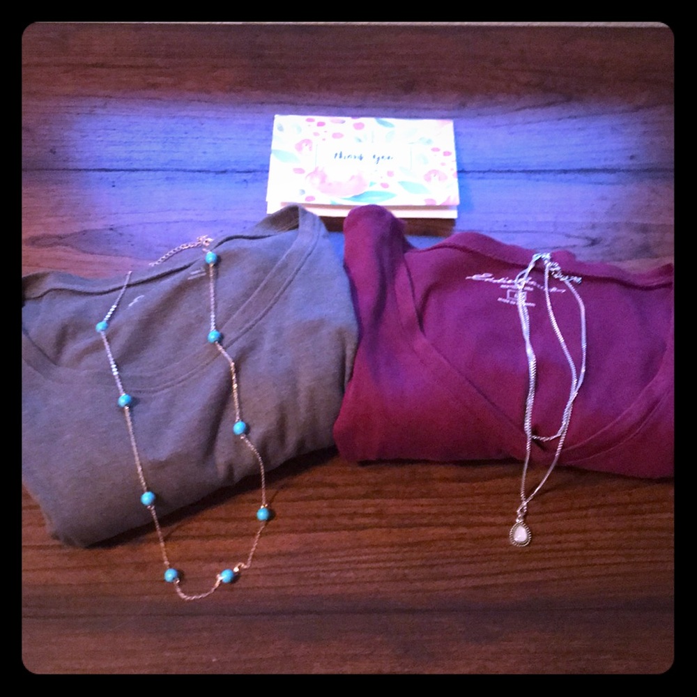 EUC Eddie Bauer Large top bundle